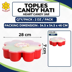 Heart Candy Jar