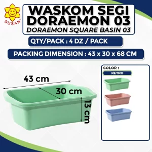 baskom plastik persegi