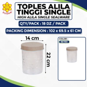 Toples Alila Tinggi Single