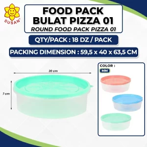 Round Food Pack Pizza