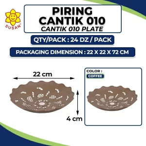 Cantik 010 Plate