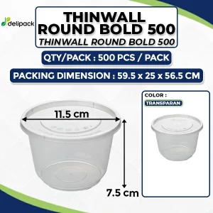 Thinwall Round Bold 500
