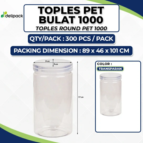 toples tabung plastik