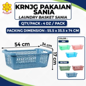 Keranjang Pakaian Sania