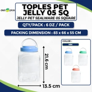 Toples PET Jelly 05 SQ